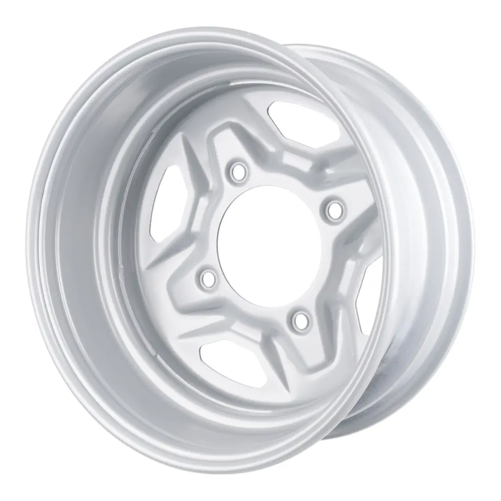WMP ATV/UTV Steel Rim 14x6 Polaris Front 4/156 +40.2 - Silver