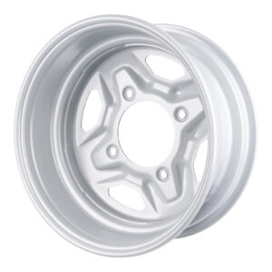 WMP ATV/UTV Steel Rim 14x6 Polaris Front 4/156 +40.2 - Silver - Image 3