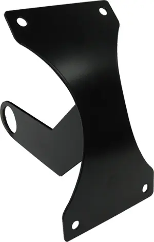 KEITI LICENSE PLATE BRACKET AXLE MOUNT [BLACK] NS