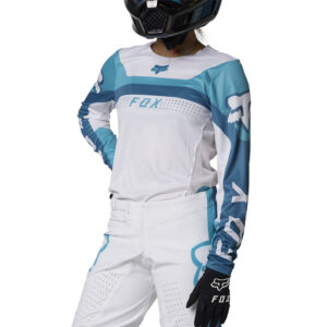 Fox Flexair Efekt Motocross Jeresy Ladies Teal - Image 2
