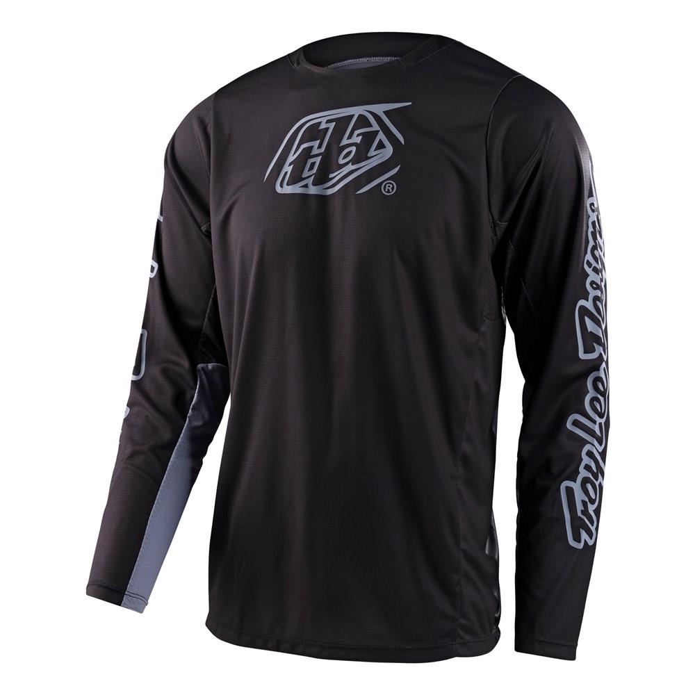Troy Lee Designs GP Pro Icon Motocross Jersey Black / Grey - Image 1