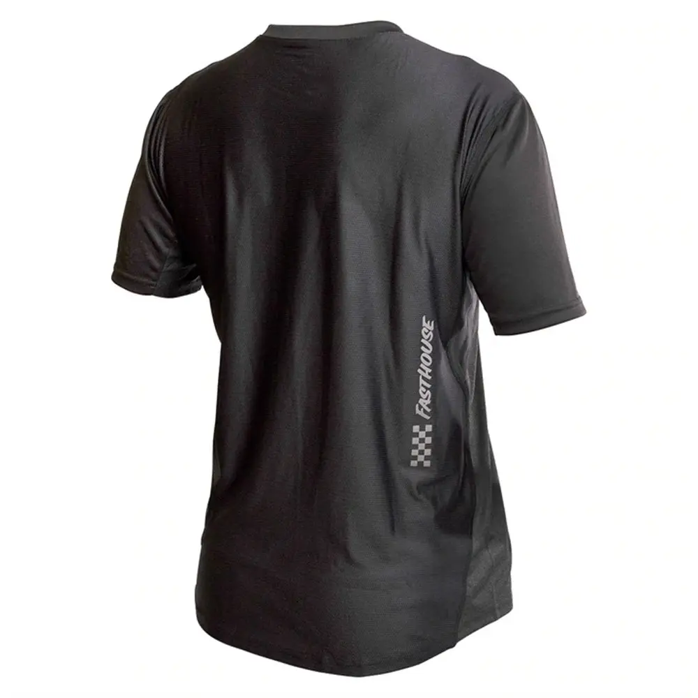 Fasthouse Alloy Mesa Short Sleeve Jersey Heather Charcoal/Black