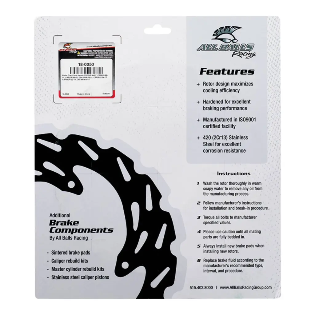 Brake Disc 18-0050