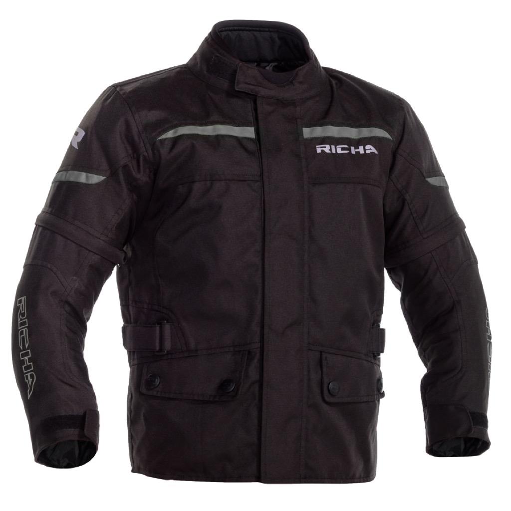 Richa Tipo Road Jacket Junior Black - Image 1