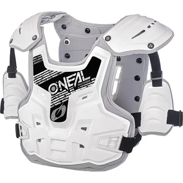 ONEAL PXR STONE SHIELD WHT/GRY