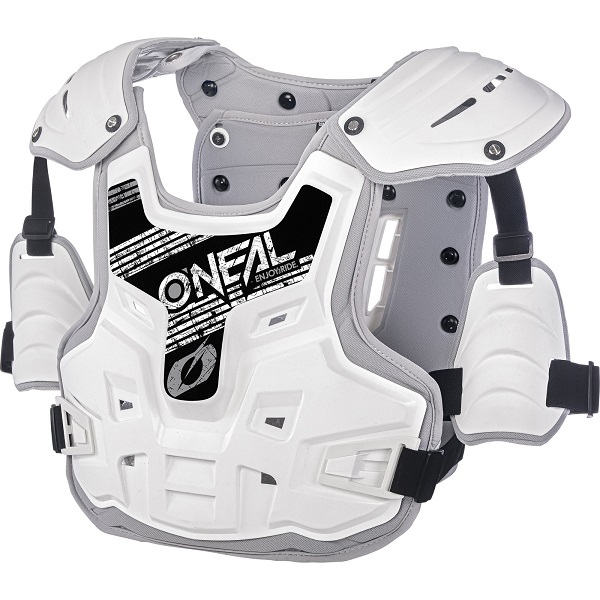 ONEAL PXR STONE SHIELD WHT/GRY - Image 1