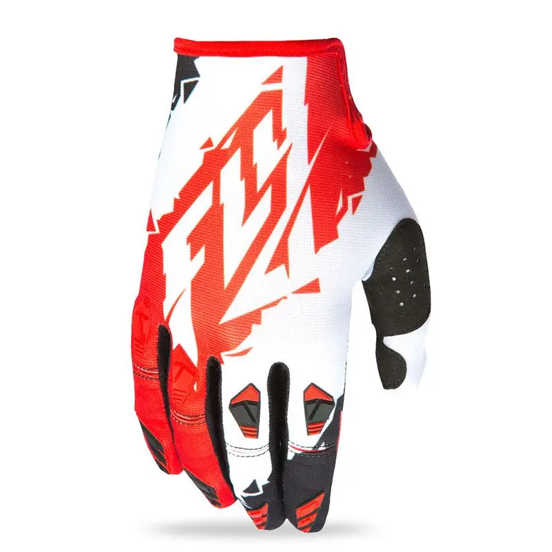 FLY KINETIC GLOVE '17 RED/WHT SZ 10 LGE