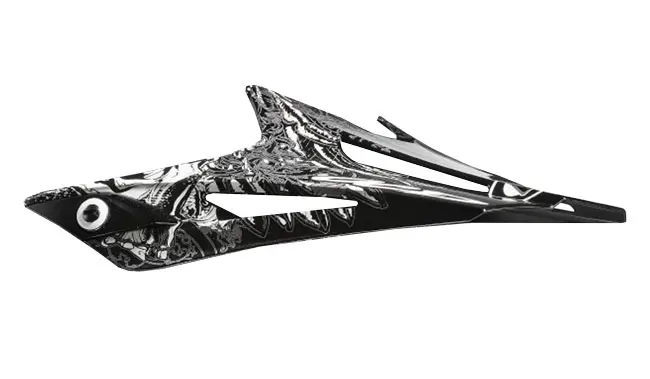 *RPHA-X Peak Solid White HJC                               [AC]