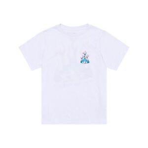 Troy Lee Designs Torched Tee Youth White - Image 1