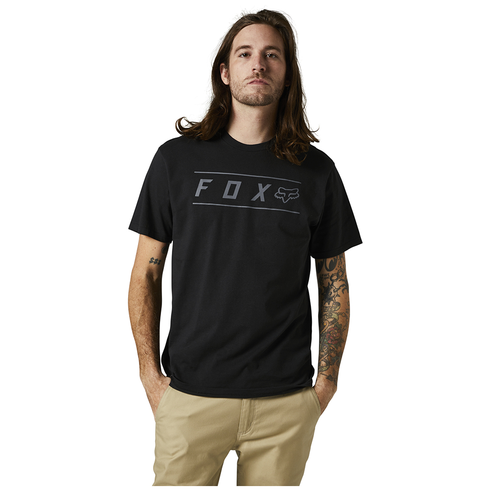 Fox Pinnacle Premium Tee Black/Black - Image 1