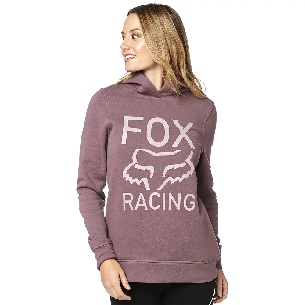 Hoodie Fox Established Pullover Ladies Purple