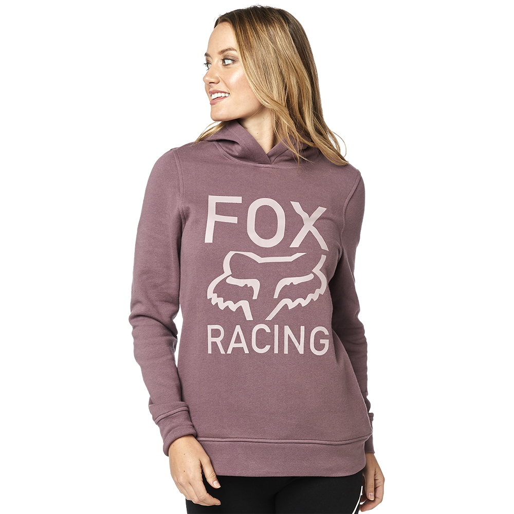 Hoodie Fox Established Pullover Ladies Purple - Image 1