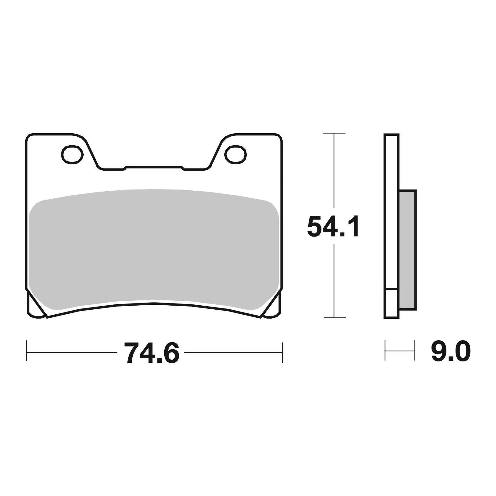 Brembo Brake Pad - Sintered Front - Image 2
