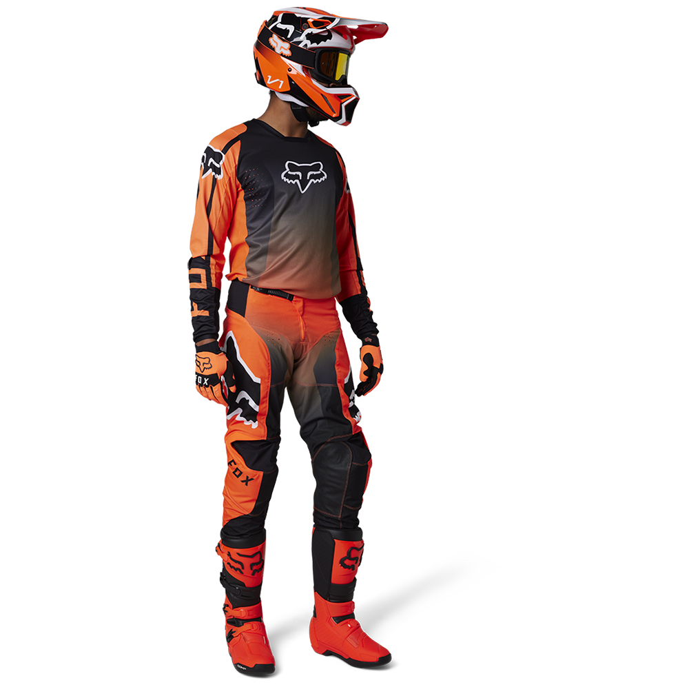 Fox 180 Leed Motocross Pants Flo Orange - Image 9