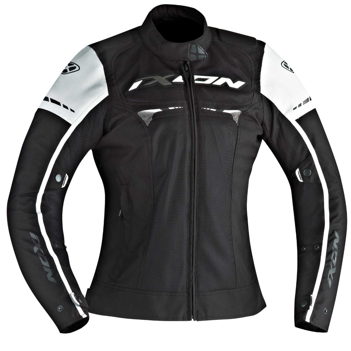 IXON PITRACE LADY JKT BLK/WHT M - Image 1