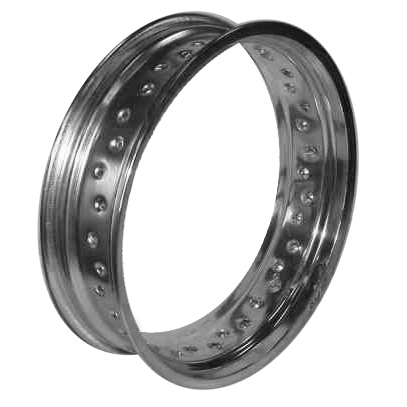 RIM SM PRO 3.50 -17 36 HOLE SILVER - Image 1