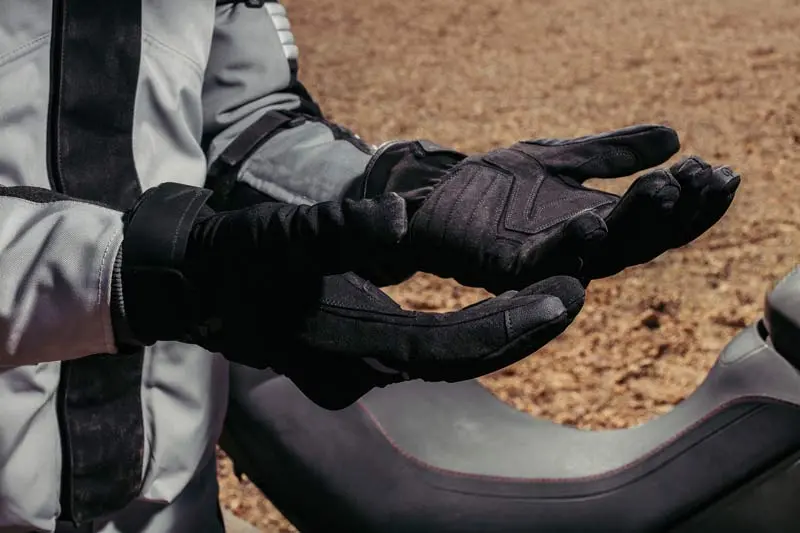 Spidi BOra Waterproof Short Road Gloves Black