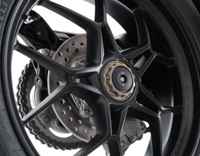 Rear Spindle Blanking Plates R & G Racing MV Agusta Motorcycles - Image 1