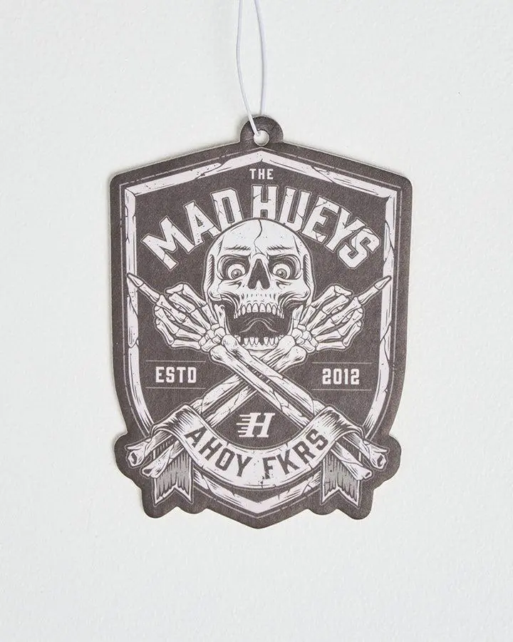 The Mad Hueys Ahoy fkrs Shield Air Freshener