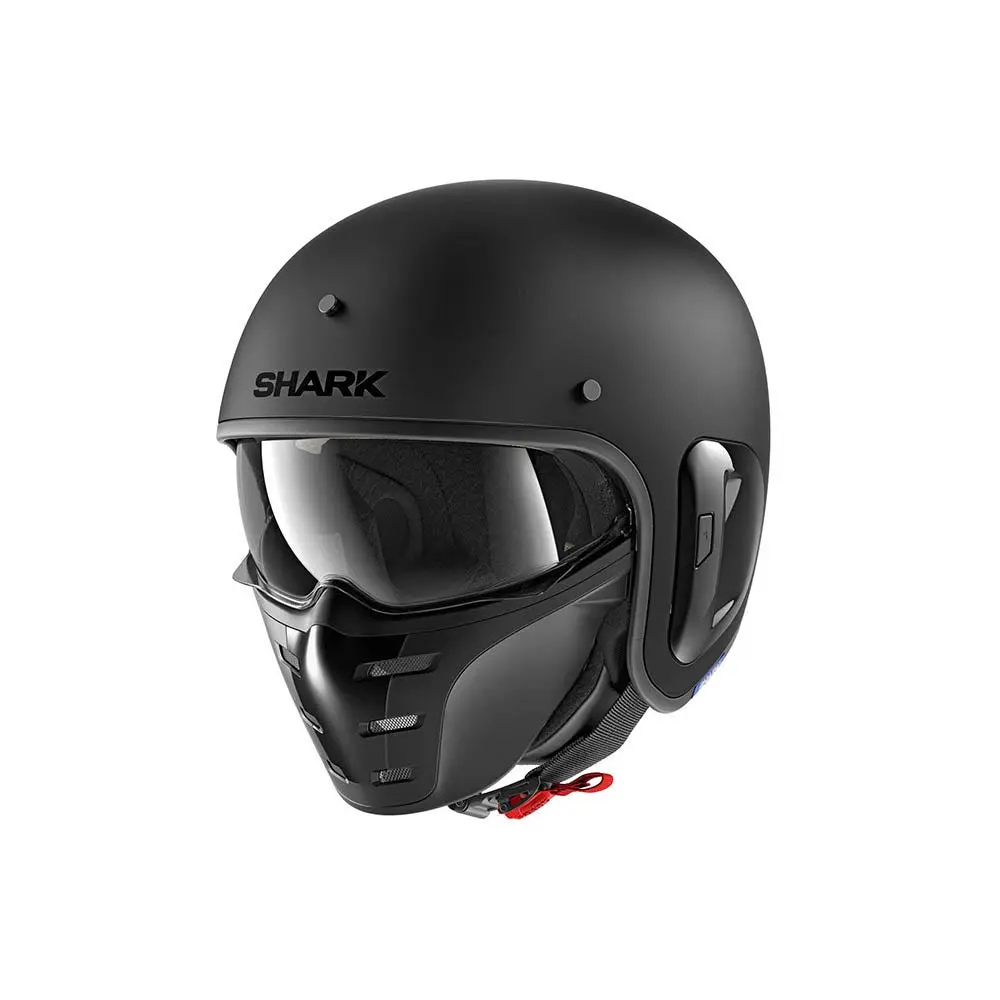 Shark S-Drak 2 Open Face Helmet Matte Black