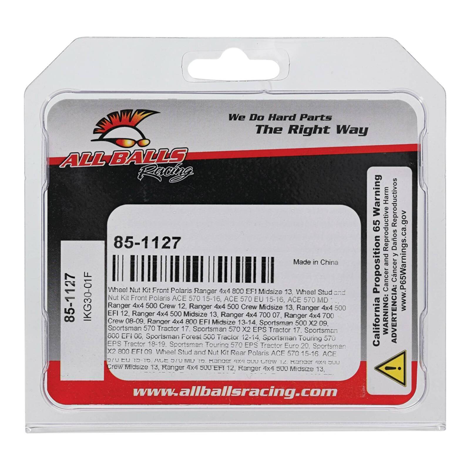 Wheel Stud and Nut Kit 85-1127 - Image 4