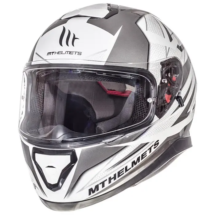 MT Thunder 3 SV Effect Road Helmet White/Gun