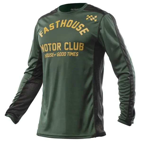Fasthouse Grindhouse Sanguaro Motocross Jersey Pine