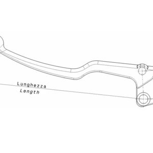 LEVER BLADE TO SUIT 0343.04 - MOTO GUZZI - Image 2