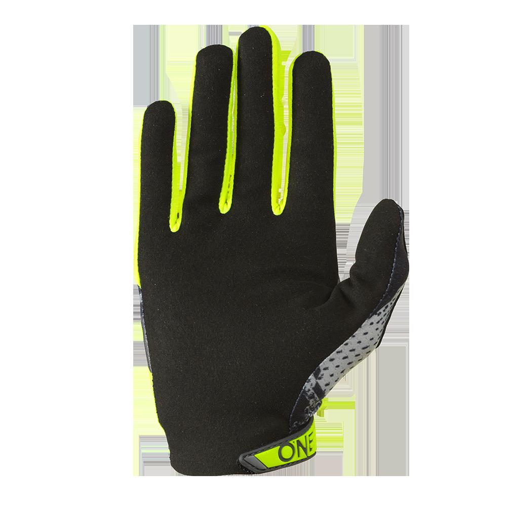 Oneal Matrix Camo Grey/Yellow Motocross Glove - Image 2