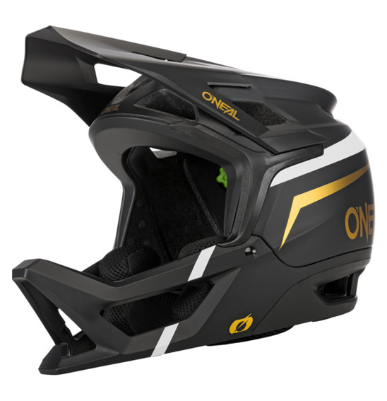 O'Neal TRANSITION Helmet - Black/White/Gold - Image 1