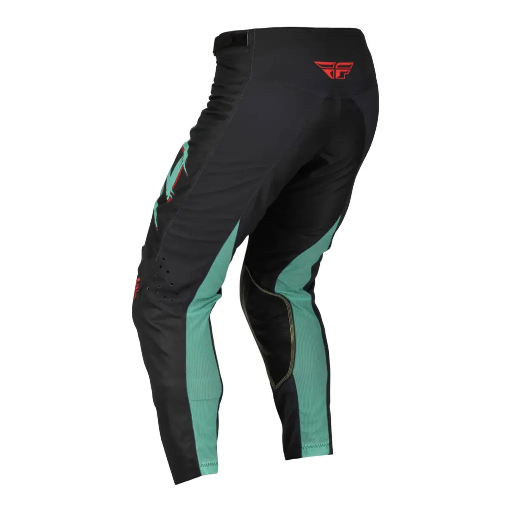 Fly Kinetic SE Rave Motocross Pants Black/Mint/Red