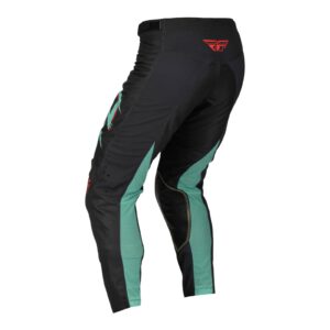 Fly Kinetic SE Rave Motocross Pants Black/Mint/Red - Image 3
