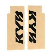Decal Fork Kayaba Clear Black