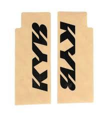 Decal Fork Kayaba Clear Black - Image 1