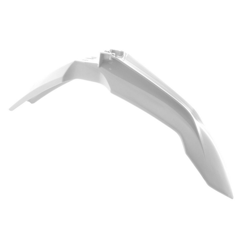 FRONT FENDER RTECH KTM SX SXF 13-15 EXC EXCF 14-16 WHITE - Image 1