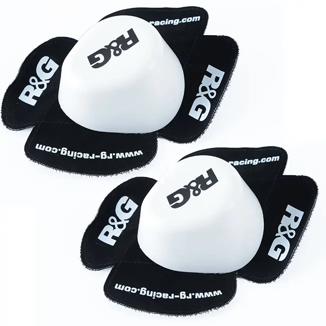 Aero WET Knee Sliders pair opaque/White R&G