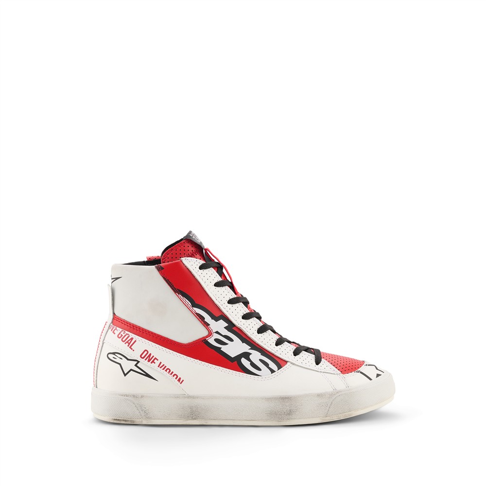 Stated Flair Shoes White/Bright Red 10/43 - Image 2