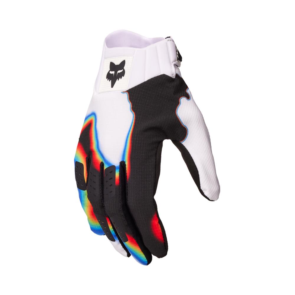 Fox Flexair Scans LE Motocross Gloves White/Black - Image 1