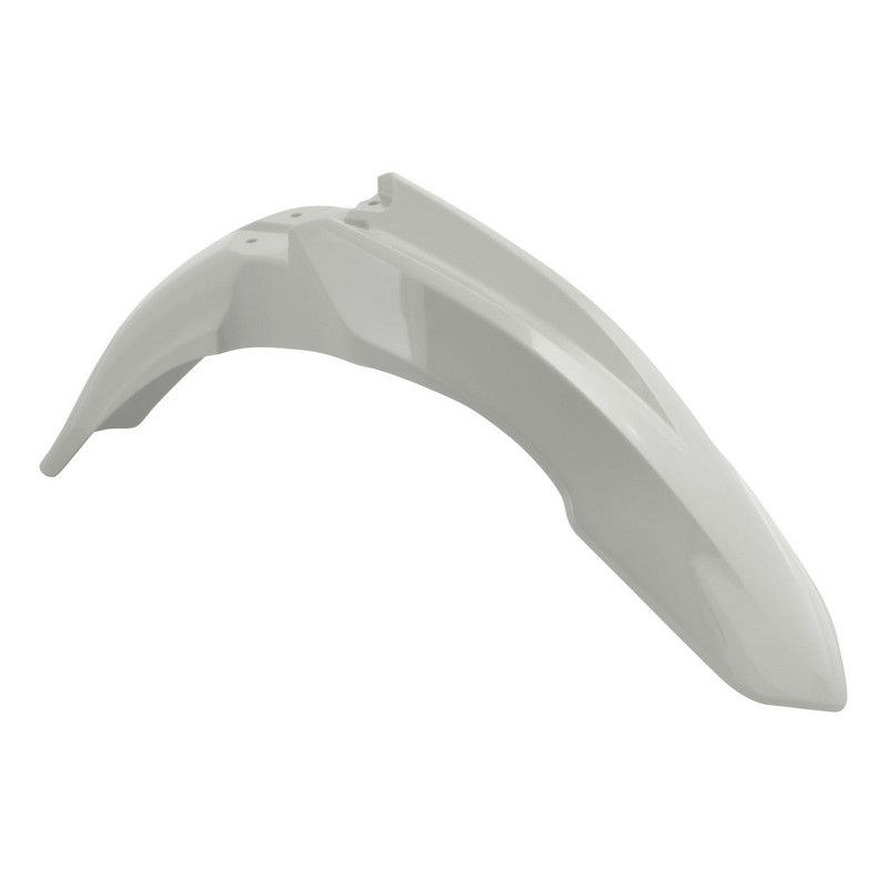 FRONT FENDER RTECH HONDA CRF250R 10-13 CRF450R 09-12 WHITE - Image 1