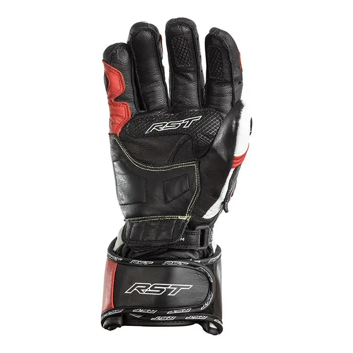 Road Gloves RST Tractech EVO Leather Black/Red