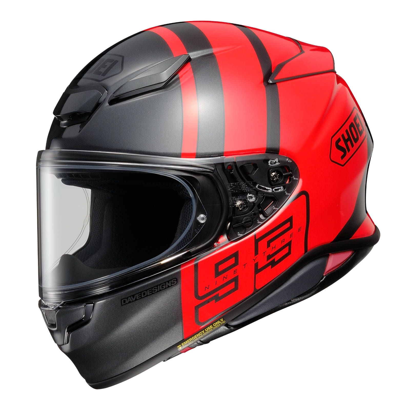 Shoei NXR 2 MM93 Collection Track Road Helmet Tc1 - Image 1