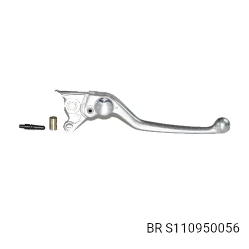 LEVER ADJUSTABLE BRAKE BREMBO '00s SILVER - ALT. BR S110270654