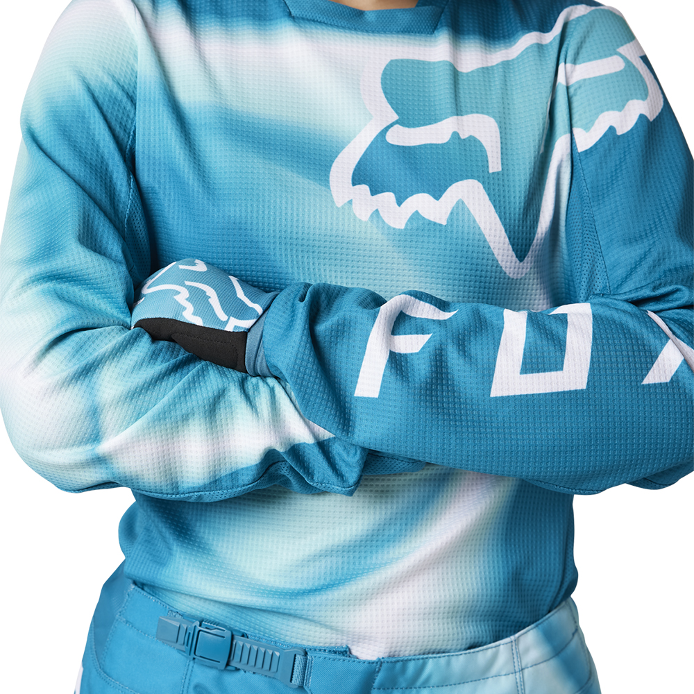 Fox 180 Toxsyk Motocross Jeresy Ladies Maui Blue - Image 5