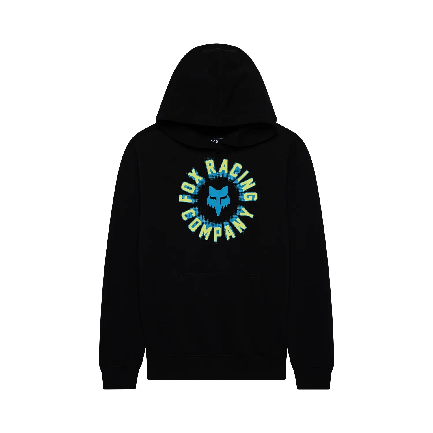 Fox Beam Fleece Pullover Hoodie Youth Black - Image 1
