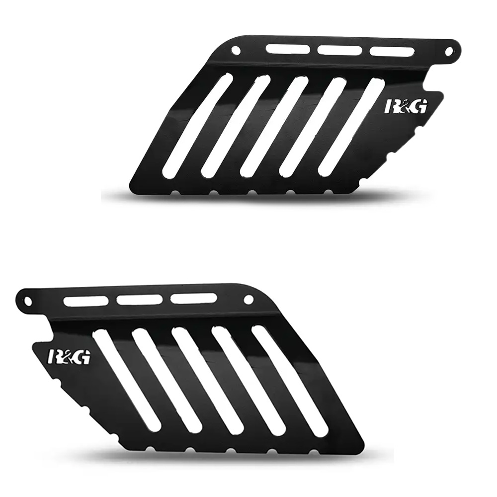 R&G Royal Enfield Himalayan 450 24- Black Luggage Side Rails - Image 1