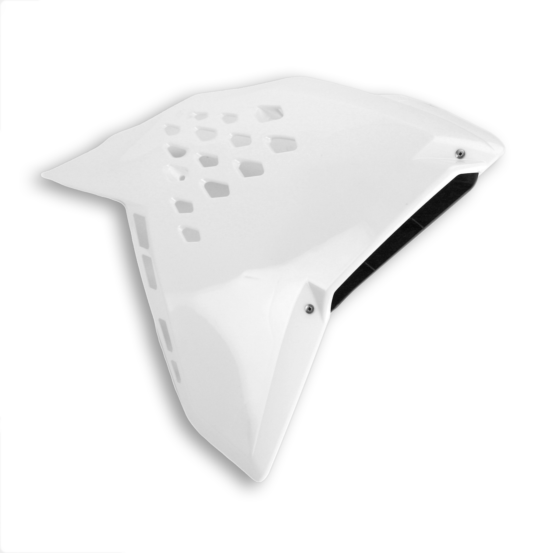 PF RAD SHROUD WHT KTM 07-09 AL - Image 1