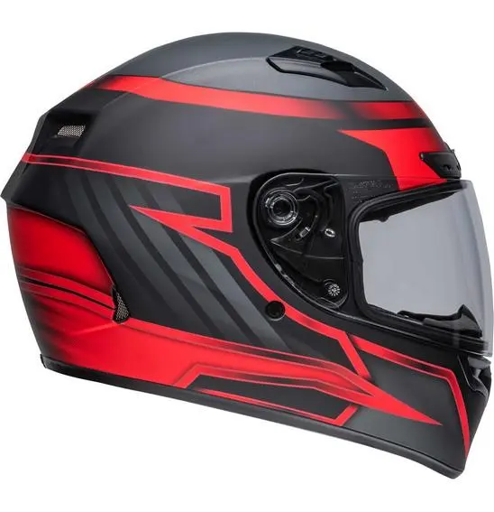 Bell Qualifier DLX Mips Raiser Road Helmet Black/Crimson