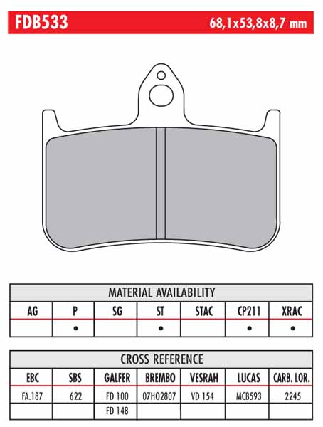FERODO BRAKE BPADS - Image 48