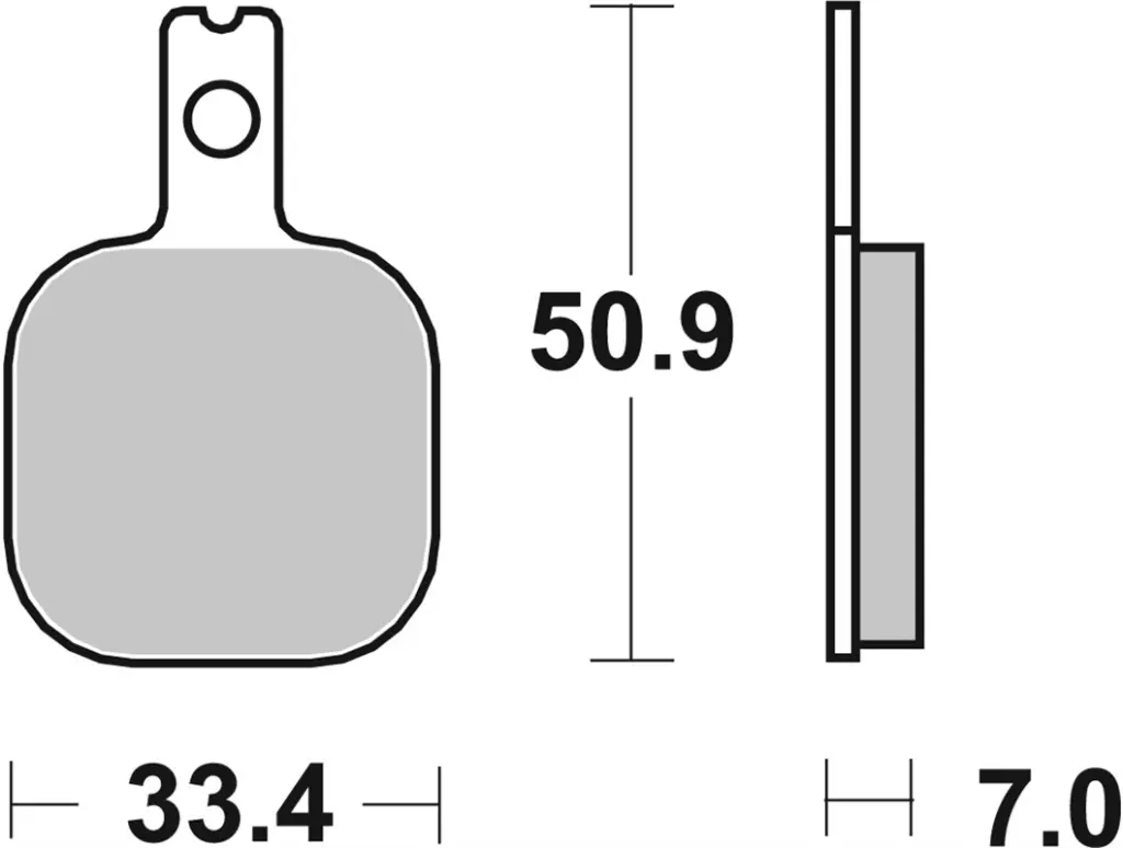 SBS 656RQ Rear Brake Pads