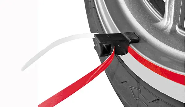 *Fluro yellow Wheel tape Progrip 6.5m (two wheels)         [C]